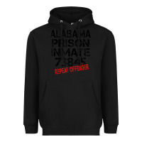 Black halloween alabama prisoner party costume tshirt Heavyweight Hoodie - longCreatives
