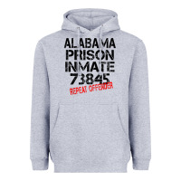 Heather Grey halloween alabama prisoner party costume tshirt Heavyweight Hoodie - longCreatives
