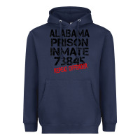 Navy halloween alabama prisoner party costume tshirt Heavyweight Hoodie - longCreatives