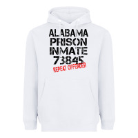 White halloween alabama prisoner party costume tshirt Heavyweight Hoodie - longCreatives
