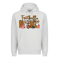 Dove Grey football NONNiE Premium Hoodie - CowhideDigitalArt