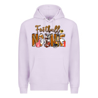 Lilac football NONNiE Premium Hoodie - CowhideDigitalArt