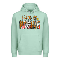 Seafoam football NONNiE Premium Hoodie - CowhideDigitalArt