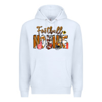 White football NONNiE Premium Hoodie - CowhideDigitalArt