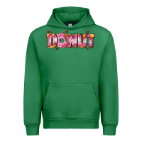 Emerald donut with donut and hearts Urban Hoodie - AdoDesignShop