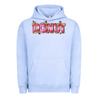 Pigment Grape Ice donut with donut and hearts Urban Hoodie - AdoDesignShop