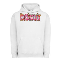 Pigment Lunar Rock donut with donut and hearts Urban Hoodie - AdoDesignShop