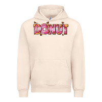 Sandshell donut with donut and hearts Urban Hoodie - AdoDesignShop