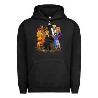 Pigment Black surprise!  scooby dog with friends funny halloween Urban Hoodie - longCreatives