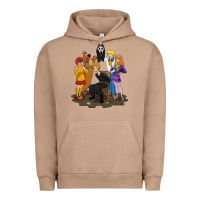 Pigment Burro surprise!  scooby dog with friends funny halloween Urban Hoodie - longCreatives