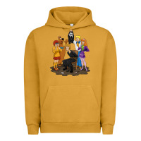 Pigment Peanut Butter surprise!  scooby dog with friends funny halloween Urban Hoodie - longCreatives
