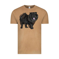 Black Chow Chow Vintage Tee | Teevron