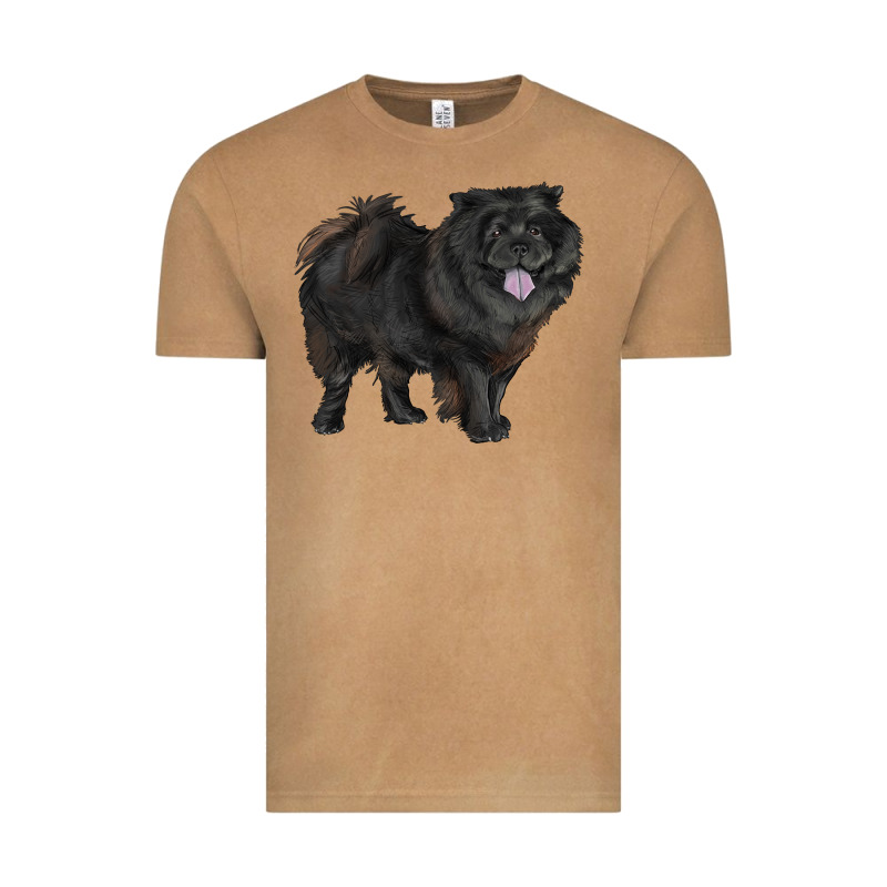 Black Chow Chow Vintage Tee by RanaPortraitStore | Teevron
