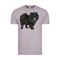 Vintage Zinc black chow chow Vintage Tee - RanaPortraitStore
