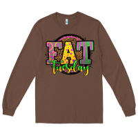 Chestnut mardi gras fat tuesday Long Sleeve Tee - OliviaCreatesArt