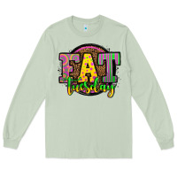 Matcha mardi gras fat tuesday Long Sleeve Tee - OliviaCreatesArt