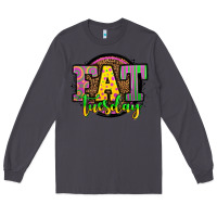 Smoke mardi gras fat tuesday Long Sleeve Tee - OliviaCreatesArt