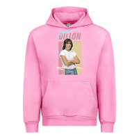 Fuchsia Pink Matt Dillon - Retro Aesthetic Design Urban Hoodie - longCreatives