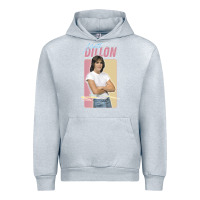 Heather Grey Matt Dillon - Retro Aesthetic Design Urban Hoodie - longCreatives
