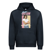 Navy Matt Dillon - Retro Aesthetic Design Urban Hoodie - longCreatives