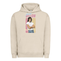 Pigment French Oak Matt Dillon - Retro Aesthetic Design Urban Hoodie - longCreatives