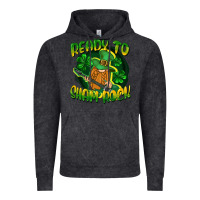 Vintage Black Ready to sham rock St. Patrick's Day Vintage Hoodie - CowGirlArtShop