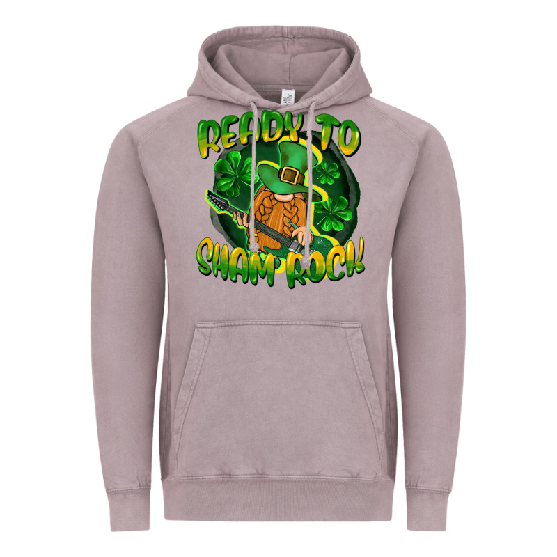 Ready To Sham Rock St. Patrick's Day Vintage Hoodie by CowGirlArtShop | Teevron