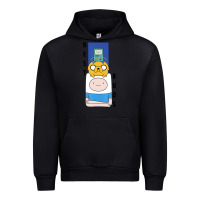 Black Cn Adventure Time Finn Jake Bmo Best Buds Urban Hoodie - longCreatives
