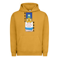 Pigment Peanut Butter Cn Adventure Time Finn Jake Bmo Best Buds Urban Hoodie - longCreatives