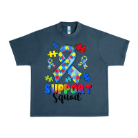 Midnight Navy support squad autism Urban Heavy Tee - CowGirlArtShop