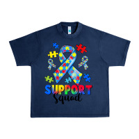 Navy support squad autism Urban Heavy Tee - CowGirlArtShop