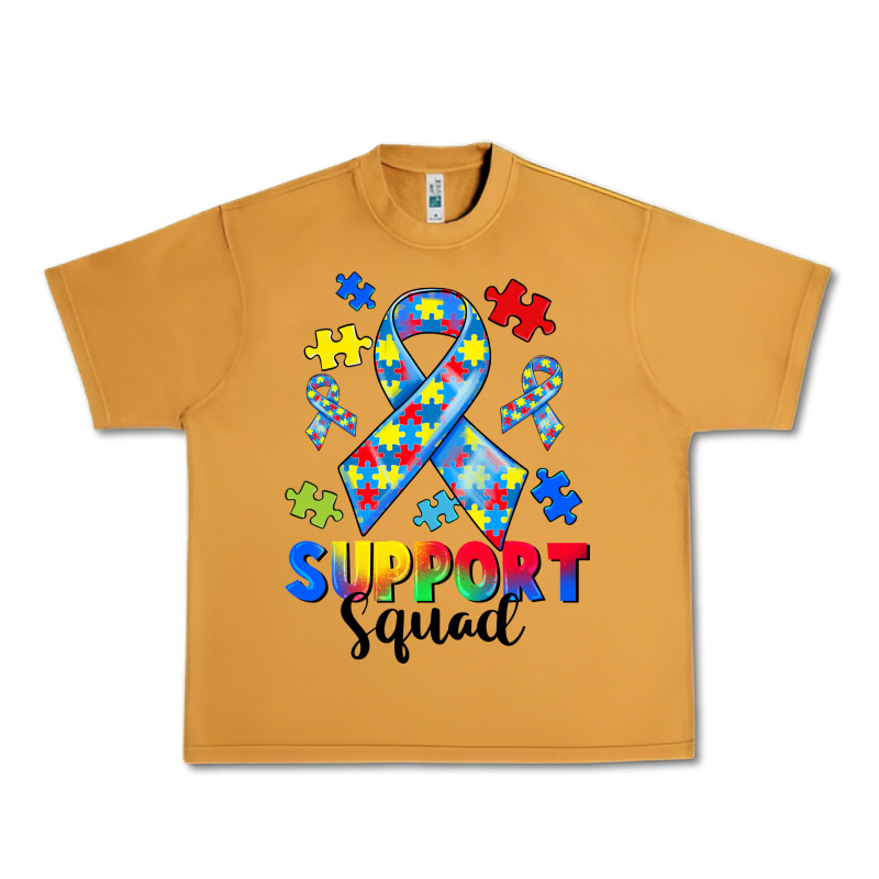 Support Squad Autism Urban Heavy Tee by CowGirlArtShop | Teevron