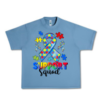 Pebble Blue support squad autism Urban Heavy Tee - CowGirlArtShop