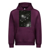 Mauve Wine Outer Wilds Urban Hoodie - longCreatives