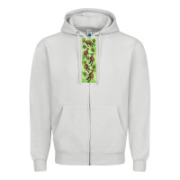 Dove Grey dinosaur parasaurolophus pen wrap Zipper Hoodie - Artiststas