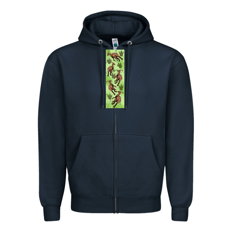 Dinosaur Parasaurolophus Pen Wrap Zipper Hoodie by Artiststas | Teevron
