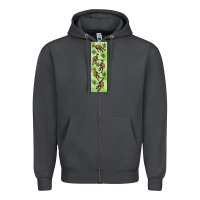 Smoke dinosaur parasaurolophus pen wrap Zipper Hoodie - Artiststas