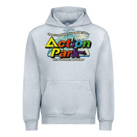 Heather Grey Funny Action Park New Jersey 1978 Vintage Urban Hoodie - longCreatives