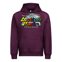 Mauve Wine Funny Action Park New Jersey 1978 Vintage Urban Hoodie - longCreatives