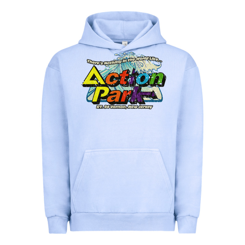 Funny Action Park New Jersey 1978 Vintage Urban Hoodie by longCreatives | Teevron