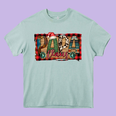Papa Claus Heavy Core Tee Designed By Bettercallsaul