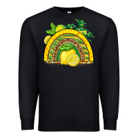 Black lemon  rainbow Premium Sweatshirt - BarkalooDesign