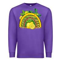 Purple lemon  rainbow Premium Sweatshirt - BarkalooDesign