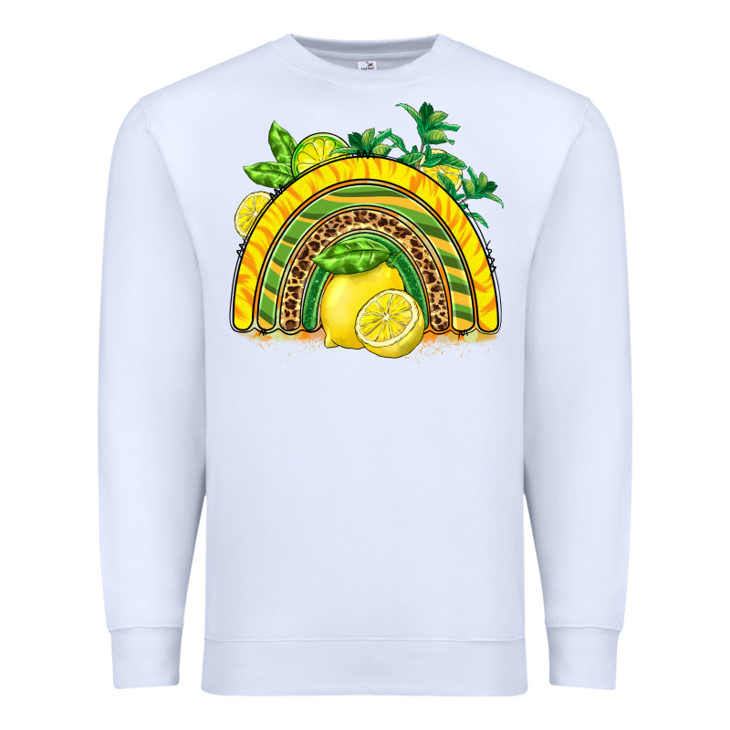 Lemon  Rainbow Premium Sweatshirt by BarkalooDesign | Teevron