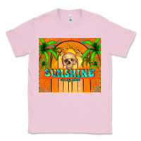 Bubblegum Pink sunshine on my mind Classic Tee - TumblerDesignByShophia