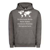 Pigment Tornado birthplace earth race human politics freedom religion love t shirt Urban Hoodie - longCreatives
