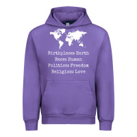 Tulip birthplace earth race human politics freedom religion love t shirt Urban Hoodie - longCreatives