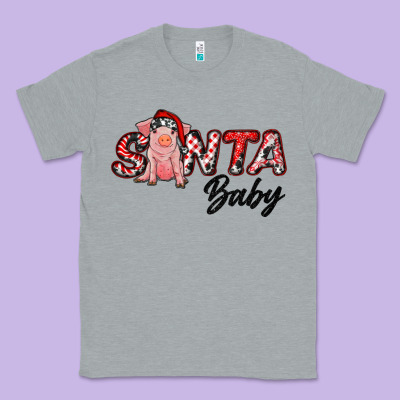Christmas Santa Baby Classic Tee Designed By Ranaportraitstore