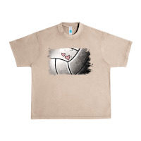 French Oak volleyball brushstroke Urban Heavy Tee - RanaPortraitStore