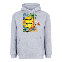 Heather Grey best escape anyone can have Heavyweight Hoodie - BarkalooDesign